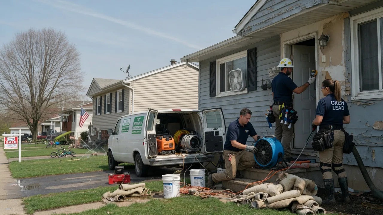 Flood Cleanup in Woodford, WI near me